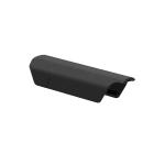 1/4'' CHEEK RISER BLACK POLYMER