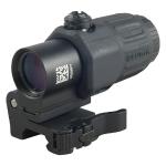 3X MAGNIFIER W/QD SWITCH-TO-SIDE MOUNT, BLACK