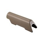CTR/MOE CHEEK RISER, 3/4'', FLAT DARK EARTH