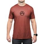 ICON LOGO CVC T-SHIRT MD REDROCK HEATHER