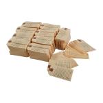 MANILLA GUN PRICE TAGS 1,000 PACK