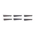 REAR SIGHT SINGLE STEP ELEVATORS 0.050'' BLACK 6 PACK