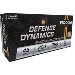 45 ACP 200GR JACKETED HOLLOW POINT 50/BOX