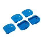 TACTICAL MAGAZINE FLOOR PLATES FOR GLOCK~ BLUE