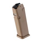 17/19X MAGAZINE 9MM 10RD POLYMER COYOTE