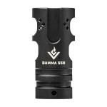 GAMMA 556 MUZZLE BRAKE 5.56 1/2-28 BLACK