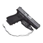 VANGUARD 2 HOLSTER W/LANYARD-GLOCK GEN 3 & 4-BLACK