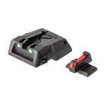FIBER OPTIC ADJUSTABLE SIGHT SET, NOVAK STYLE
