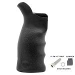 AR-15/AR308 TDX-0 TACTICAL DELUXE ZERO ANGLE SUREGRIP BLACK