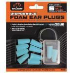 FOAM EAR PLUGS TEAL 10-PK