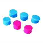 SILICONE EAR PLUGS PINK & TEAL