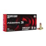30 SUPER CARRY 100GR FULL METAL JACKET 50/BOX