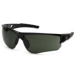 ATWATER FOREST GRAY H2X ANTI-FOG LENS W/ BLK, SILVER FRAMES
