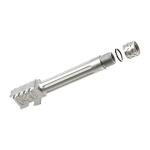ONE:1 FLUTED BARREL FOR GLOCK 19~ GEN 2-4 THREADED SS