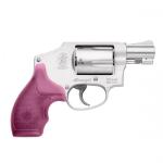 S&W 642-2AIRWEIGHT INT HAMMER PINK GRP 38SPL CA COMPLIANT