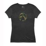 WOODLAND CAMO ICON TRI-BLEND T-SHIRT 2X CHARCOAL HEATHER