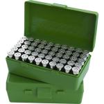 FLIP TOP PISTOL AMMO BOX 357 MAG-38 SPL 50 ROUND GREEN