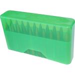SLIP TOP RIFLE AMMO BOX 20 NOSLER-7.62X39 20 ROUND GREEN