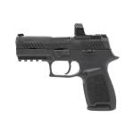 P320 RXZP COMPACT 9MM LUGER 3.9'' BBL (2) 15RD MAGS BLACK