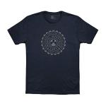 MANUFACTURING BLEND T-SHIRT NAVY HEATHER SMALL