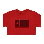 LONE STAR COTTON T-SHIRT RED 2X-LARGE