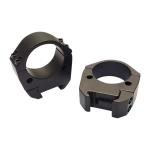 34MM HIGH BLACK MODERN SPORTING RINGS