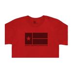 LONE STAR COTTON T-SHIRT RED SMALL