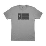 LONE STAR COTTON T-SHIRT ATHLETIC HEATHER SMALL
