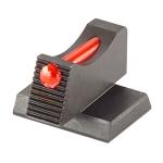 SNAG-FREE FRONT SIGHT FOR H&K, FIBER  OPTIC RED