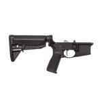 COMPLETE LOWER RECEIVER W/ GUNFIGHTER STOCK BLK