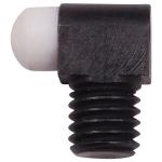 STD BEAD, 1/8'' 6-48 TPI, 9/64'' SHANK, WHITE