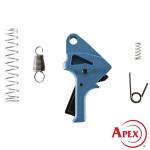 S&W SDVE FLAT FACED ACTION ENHANCEMENT KIT BLUE