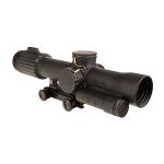 1-8X28MM FFP ILLUM RED MOA CROSSHAIR DOT RETICLE BLACK