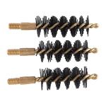 44/45 CALIBER HEAVY WEIGHT NYLON PISTOL BRUSH 3 PACK