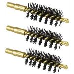 22 CALIBER HEAVY WEIGHT NYLON PISTOL BRUSH 3 PACK