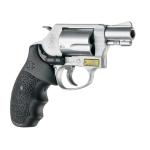 RED LASER RUBBER GRIPS, BLACK