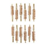 9MM, 38/357 CALIBER BRONZE PISTOL BRUSHES 12 PACK