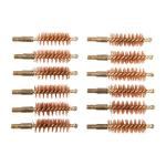 DOZEN PACK BRONZE PISTOL BRUSHES, 10 MM/40/41 CAL
