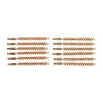 6MM 8-32M BRONZE BRUSHES 12 PACK