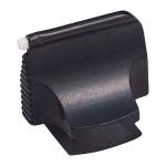 .570'' BARREL MOUNTED 1/16'' 57-W FRONT SIGHT STEEL WHITE