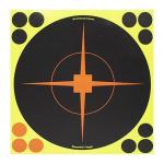 SHOOT-N-C 8'' BULLSEYE TARGET WITH RESEALABLE PACK 25PK