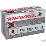 12 GAUGE 2-3/4'' 1-1/2 OZ #4 SHOT 10/BOX