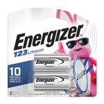 CR 123 LITHIUM BATTERIES 2/PACK