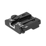 ADJUSTABLE WHITE OUTLINE REAR SIGHT