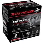 WINCHESTER DRYLOK SUPER STEEL HV 12GA 3'' 1-1/4OZ #4 25/BX