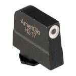 0.365''X0.125'' GREEN W/WHITE OUTLINE SIGHT FOR GLOCK~