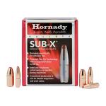 35 CALIBER (0.357'') 250GR SUB-X 100/BOX