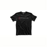FINE COTTON UNFAIR ADVANTAGE T-SHIRT BLACK SMALL
