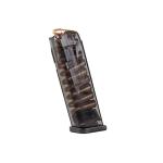 MAG 17-RD 9MM FOR GLOCK 17, 18, 19, 26, 34, 45 CARBON SMOKE