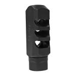 223 REMINGTON ELITE MUZZLE BREAK 1/2-28 THREADS BLACK